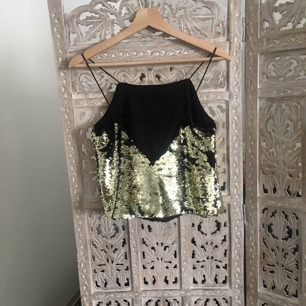 ⚡️Last Chance⚡️H&M Sequin Top - Picture 2 of 5